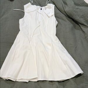 NWT White Sleeveless Dress from Zara